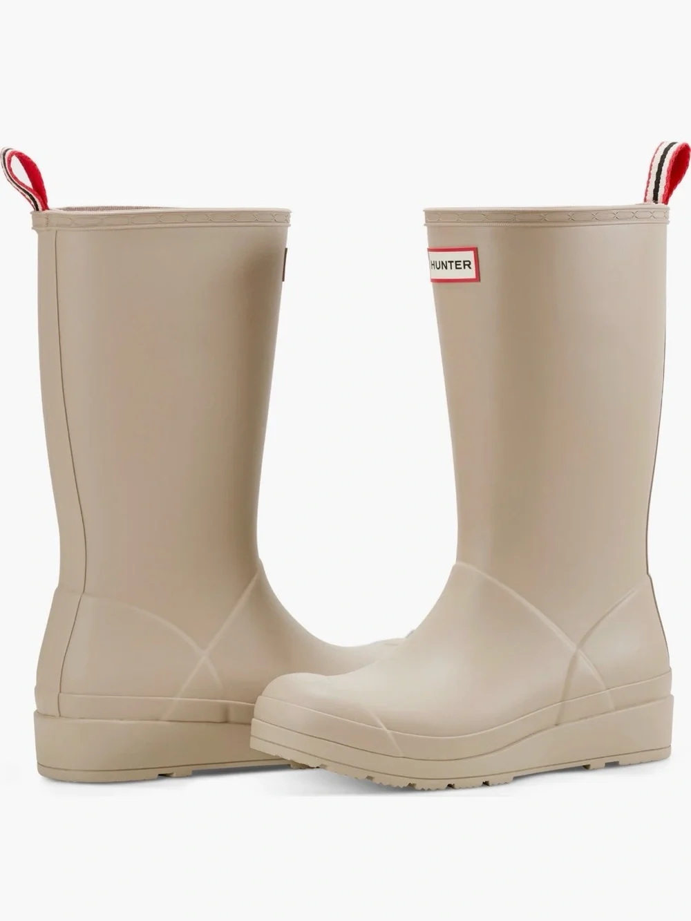 Hunter Women’s Original Play Tall Zinc Tan Waterproof Rain Boot -Sz 11, Like New
